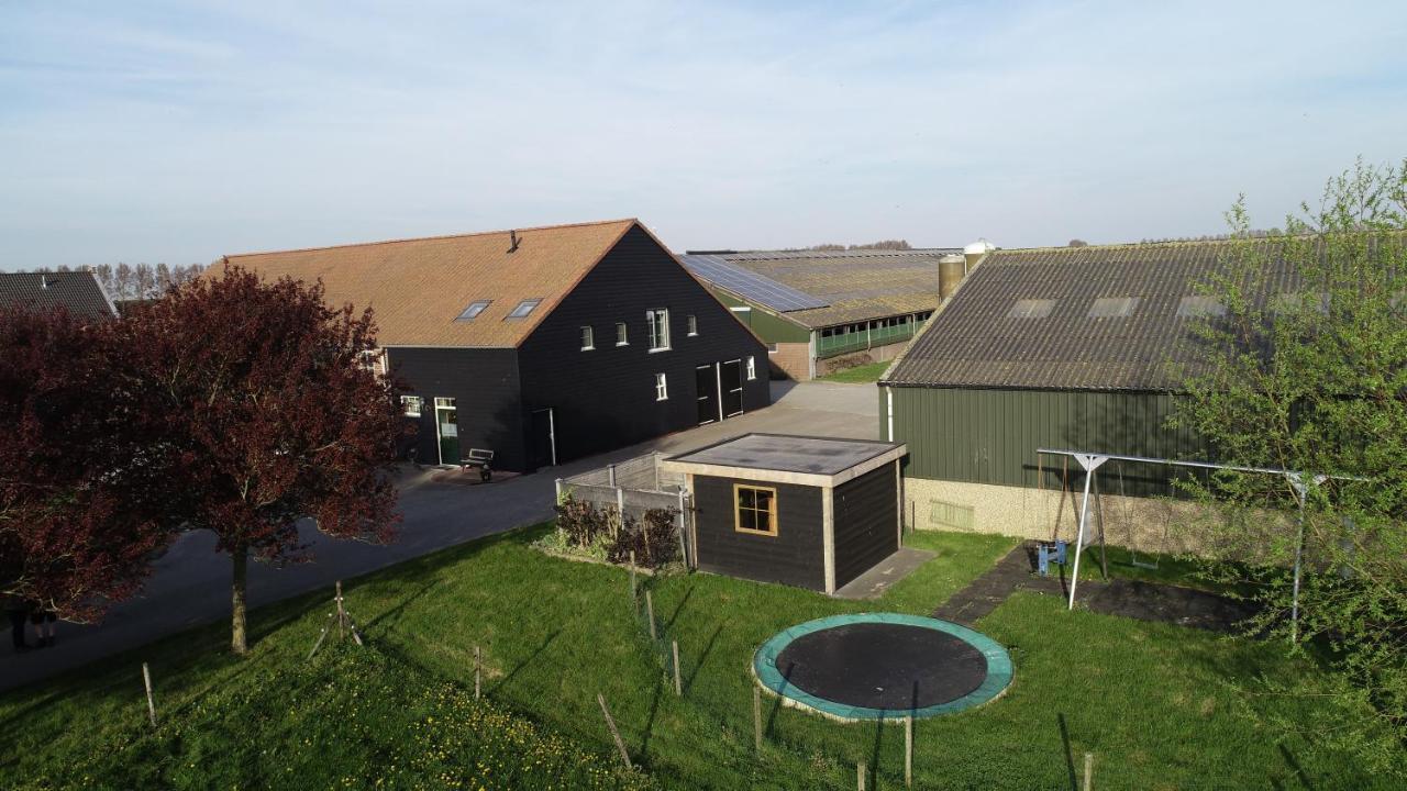 Appartement De Graanzolder Aan Zeeuwse Kust Hoofdplaat Eksteriør bilde